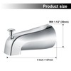 Gold Hao The Bathroom Universal Slip-On Tub Spout with Diverter