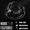 Canitu Exhaust Tip,Motorcycle Billet Aluminum Power Tip with Spark Arrestor
