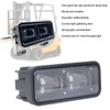 Double Lens LED Forklift Safety Light Robust High Brightness Straight