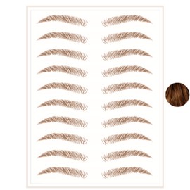 Brows by Bossy Studio & Co Temporary Eyebrow Tattoos Waterproof Eyebrow Stickers, False Tattoos Hair Like Peel Off Instant Transfer Brow upward ginger