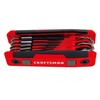 CRAFTSMAN Hex Key Set, MM, Folding Locking 8 Piece (CMHT26024)