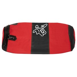 Punching Bag for Adults, 3.9ft PU Heavy Boxing Bag Set w/Gloves for Kickboxing Boxing Karate Home Gym Training (Unfilled, Red)