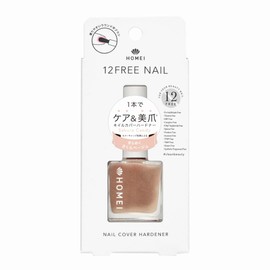 HOMEI 12FREE Nail Cover Hardener Sakura Candy (FN-108) 13ml All-in-One Nail