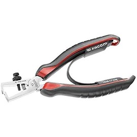 Facom 194 a.17cpe Wire Stripper with Snip, Red/Black