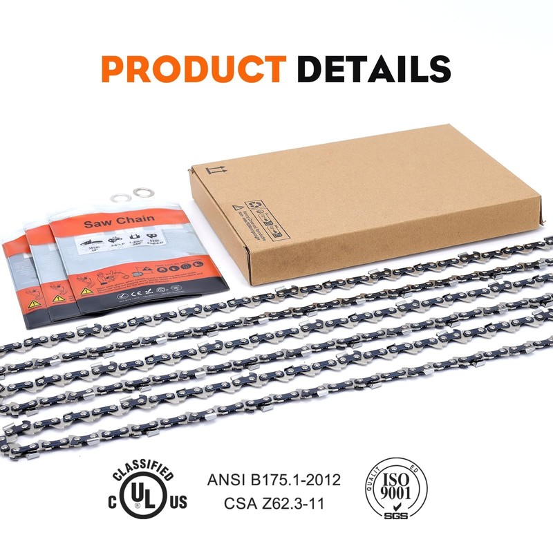 16 Inch Chainsaw Chain for MS180 MS171 MS 170 MS