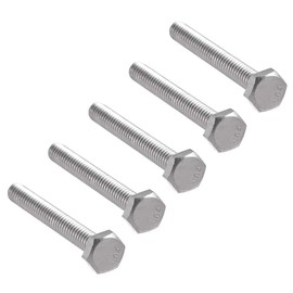 uxcell 1/4-20 x 2 Hex Bolts 304 Stainless Steel Hexagon Screw Bolt 5pcs