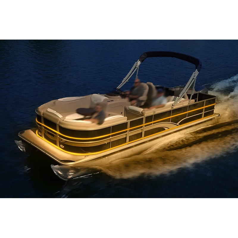 Vbakor Pontoon LED Strip Lights, 12V 5M/16.4FT Waterproof Marine LED