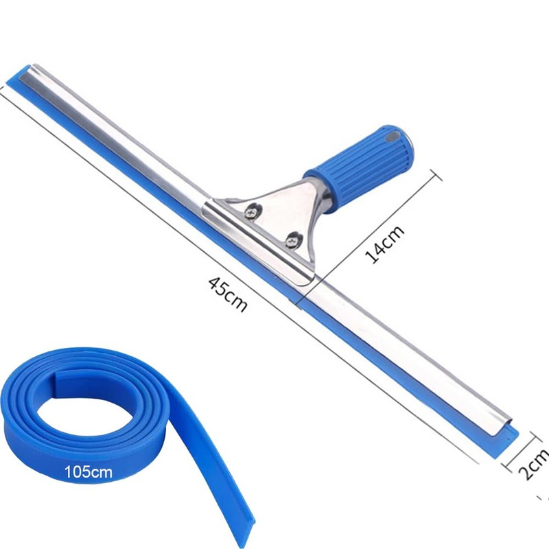 Window Squeegee (Blue, 18in/45cm+Blade)