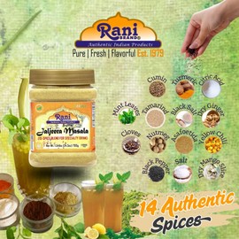 Rani Jal Jeera Masala (14-Spice blend for Spicy Indian Drink) 24.5oz (1.54lbs) 700g PET Jar ~ All Natural | Vegan | No Colors | Gluten Friendly | NON-GMO | Kosher | Indian Origin
