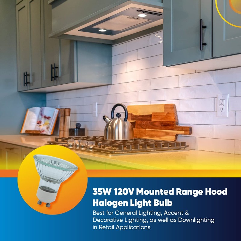 Technical Precision Replacement for Cavaliere Island Mounted Range Hood Bulb
