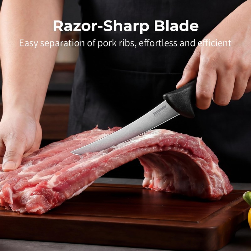 ZHANG XIAO QUAN Fillet Knife 6", High Carbon Stainless Steel
