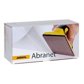 Mirka Abranet 5411205080 Mesh Sanding Strips 115 x 230 mm Velcro / Grain P80 / Pack of 50 / for Sanding Wood, Spatula, Varnish, Plastic