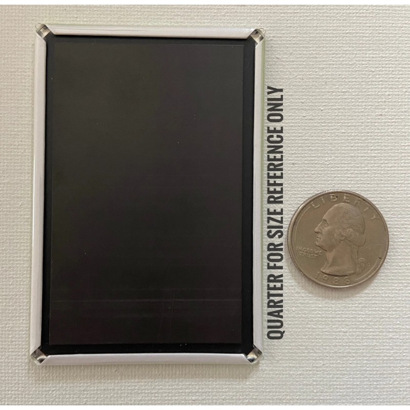 Big Eye Pity Kitty City Sidewalk Cat Image Fridge Locker