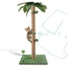 Pomesea Cat Scratching Post, 34'' Tall Cat Scratchers for Indoor