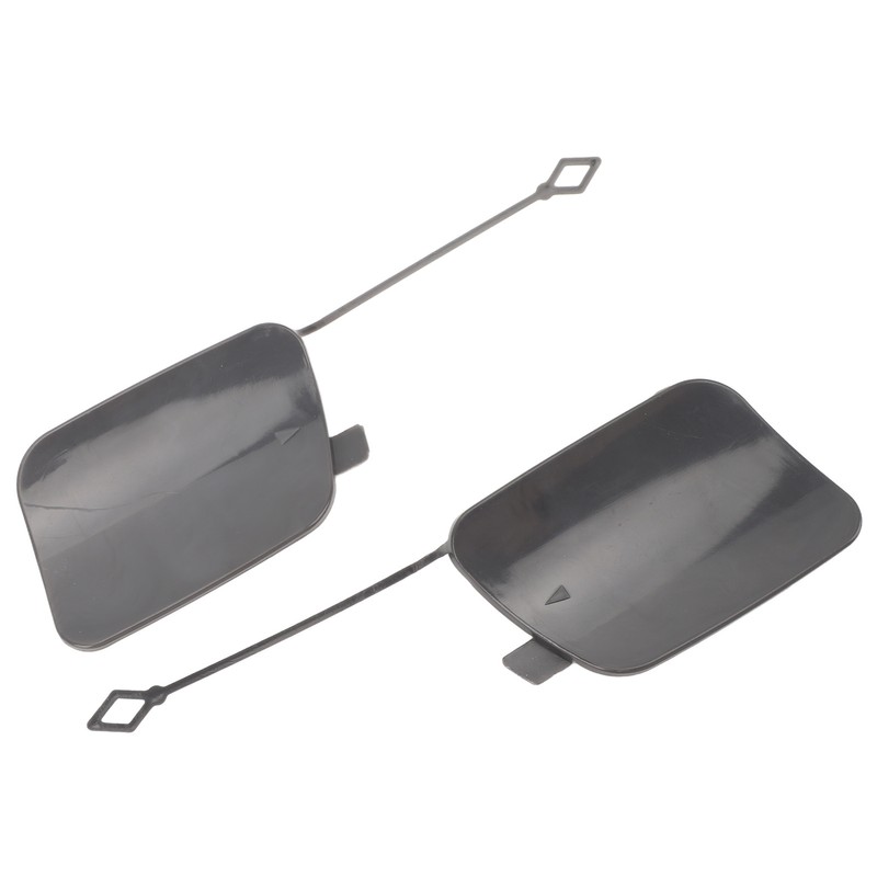 1 Pair Rear Bumper Tow Hook Cover Cap 51127378573 Impact