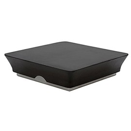 4" x 4" Steel and Rubber Reversible Bench Block Jewelry Repair Making Stamping Metal Forming Flattening Chasing Dapping Work Surface Tool