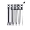 Torx Screwdriver Set Long 4 Inch 11 PCS T6-T40 Magnetic