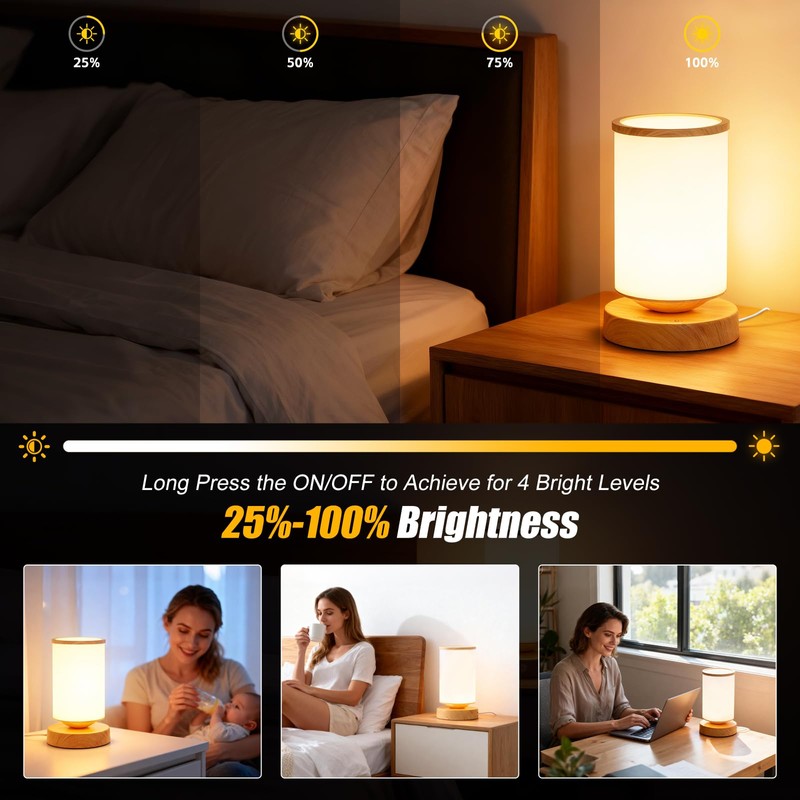 Qiuxunies Light Therapy Lamp 10000 Lux, Sunlight Lamp with Remote