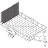 6′ 4" x 10′ Utility Trailer Plans – 3,500 lb