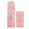 Eyebrow Grooming 3-Piece Tool Set (Scissors, Razor, Tweezer) Set 3ea
