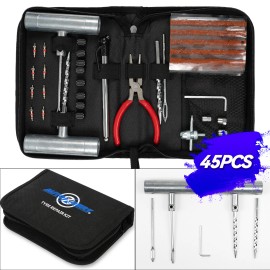 Unbranded 45X Tire Repair Kit Flat Tire Repair Punctures Car Truck Motorcycle Plug Patch