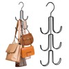 Greyoe Tie Holder, Belt Holder Wardrobe, Scarf Hanger, Hanging Bag