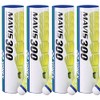 (Pkg of 3 tubes(18pcs)-Yellow Medium Speed, Yellow) - Yonex Mavis