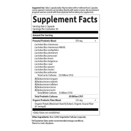 Garden Of Life Dr Formulated Probiótico Prenatal 30 Caps Sin Sabor