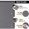 TigeJoy 19" x 19" Under Sink Mats for Kitchen Waterproof,
