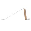 11‑1/4x5‑1/8in Teak Mast Steps Marine Grade 304 Stainless Steel Mast