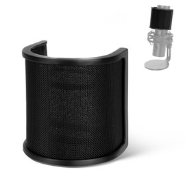 YOUSHARES QuadCast 2 Mic Pop Filter for Microphone Windscreen Mask Shield Compatible with HyperX QuadCast 2
