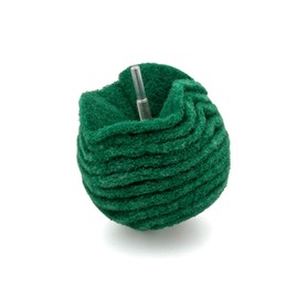 Sanding Ball / Sanding Ball Made of Abrasive Fleece Diameter 75 + 100 mm (Sanding Ball Made of Abrasive Fleece 100 mm, Medium Grain 120)