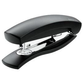 Novus C 2 Heftgerät (25 Blatt Heftleistung, inkl. 200 Heftklammern, für Haushalt und Heimbüro) schwarz