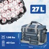 Maelstrom Soft Cooler Bag,Soft Sided Cooler,40 Cans Collapsible Cooler,Insulated Ice