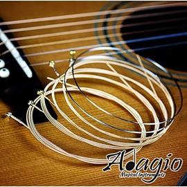 Adagio Premium Acoustic Guitar String Set ANTIRUST 12-53