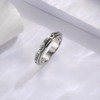 JZCOLOR 925 Sterling Silver Spinner Fidget Ring for Women: Musical