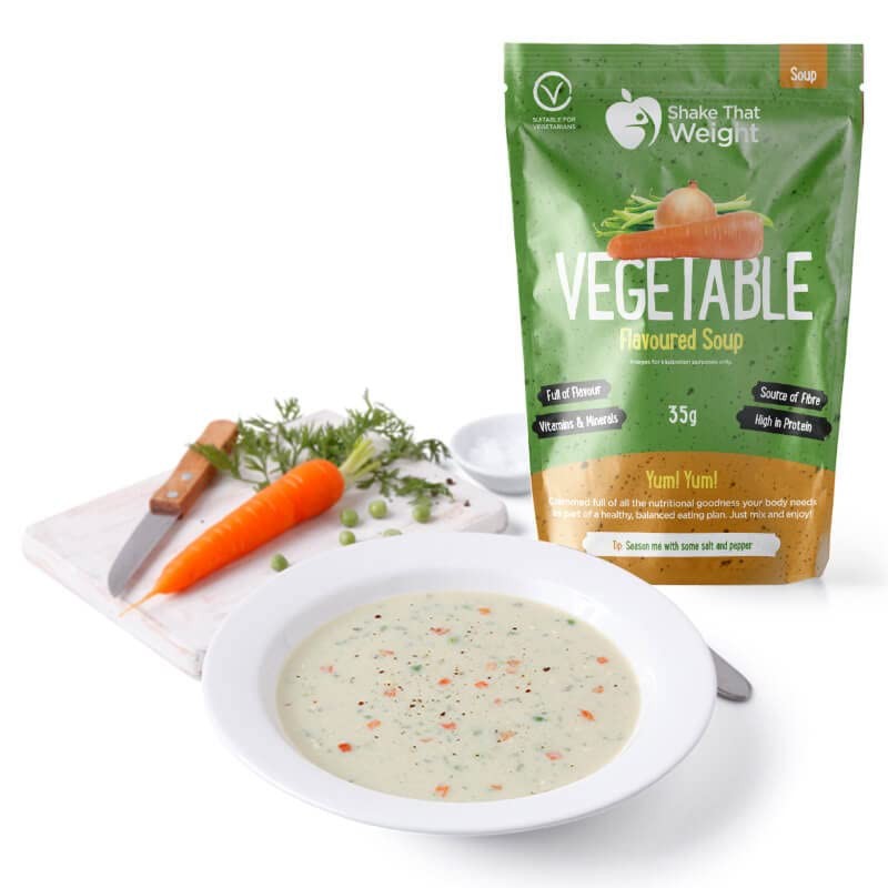 Vegetable Soup Diet Meal Replacement - Shake That Weight