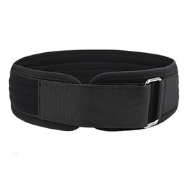 AdLife Training Belt, Nylon, Power Belt, For Beginners, Lightweight, Gym, Lifting Belt, Abdominal Pressure Belt (M)