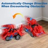 Transforming Dinosaur Toys,Toys Car,Glow Rack Tracks Car, Transforming Dinosaur Car,Automatic