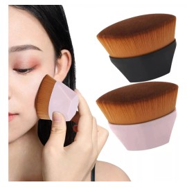 Universo en Linea Brocha Plana Maquillaje Kabuki Para Base Corrector Polvo F