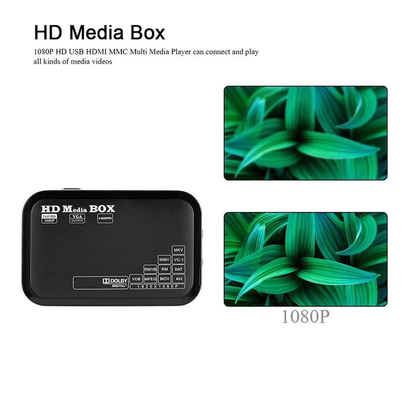 Full HD Mini Box Media Player 1080P Media Player Box