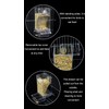 Automatic Bird Feeder,No Mess Bird Feeder,Bird Cage Feeder Bird Cage
