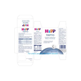 HiPP- HiPP TRIPTO, Integratore Alimentare, per un Sonno Ristoratore, Sonno, Addormentamento, Bambini, Triptofano, Melatonina, Melissa, Vit. B6. Flacone 30 ml, Senza Glutine