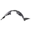 TRQ TRQ Front Left Inner Fender Liner Black Drivers Side