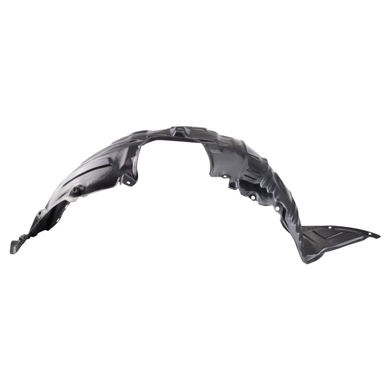 TRQ TRQ Front Left Inner Fender Liner Black Drivers Side