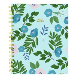 Blueline® 2025 Azure Weekly/Monthly Planner, 12 Months, January to December, Gold Twin-Wire Binding, 9" x 7", Bilingual (C38090B.01-25)
