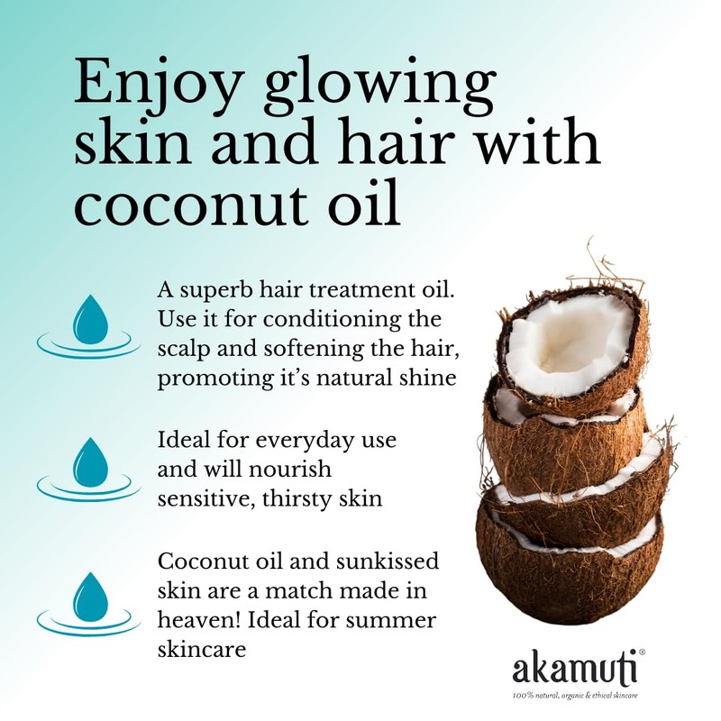 Akamuti Organic Virgin Coconut Oil 175G