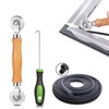 King&Charles Screen Repair Kit/Tool, Screen Roller Tool, Steel Roller with