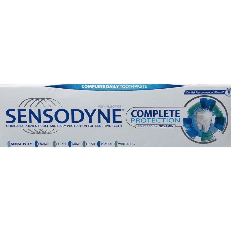 Sensodyne Complete Protection Toothpaste 75ml (Pack 6)