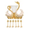 Swan Shape Dinnerware Set Light Luxury Exquisite Elegant Swan Shape